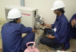 Thợ điều hòa - Nghe điện đàm là hét giá
